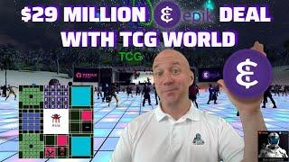 $29 MILLION VIRTUAL LAND | TCG World Metaverse | EPIK Entertainment | Over 1 BILLION GAMERS