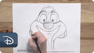 How-To Draw: Timon From 'The Lion King'