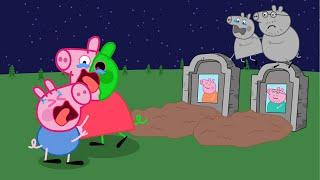 Peppa Pig vs Zombies at the City! Please Don't Cry! | Peppa Pig Funny Animation