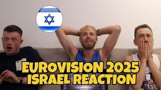 ISRAEL EUROVISION 2025 LIVE REACTION - Yuval Rafael - New Day Will Rise