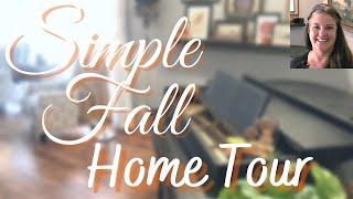 EASY Minimalist Budget Fall Home Tour: Cozy, Nature Inspired Decorating Ideas Thanksgiving & Fall