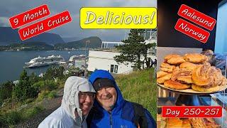 Norway’s #1 Attraction Aalesund Norway and the BEST Cinnamon Rolls!