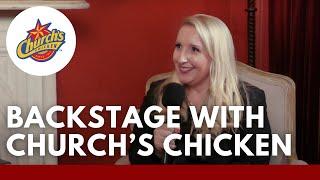 Backstage with Church's Chicken || Interviewed by Roblox