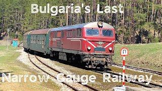 107 - Bulgaria - Taking Bulgaria's Last Narrow Gauge Railway Journey.