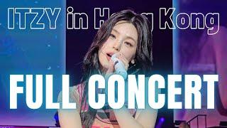 ITZY in Hong Kong - FULL CONCERT 4K FAN CAM: ITZY 2ND WORLD TOUR “BORN TO BE” (2024/08/10)