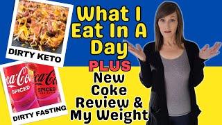 What I Eat In A Day | Keto & Fasting | My Current Weight