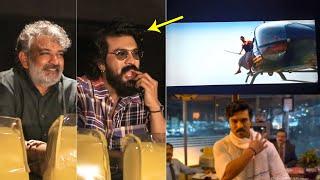 Rajamouli & Ram Charan Reactions While Watching Game Changer Trailer | Filmylooks