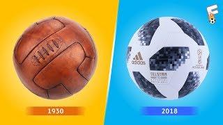 Evolution Of The Official FIFA World Cup Ball 1930 - 2018  Footchampion