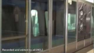 MTR a-train 機場快線Adtranz-CAF電動列車到站及離站