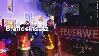 Brand in einer Wohnung eines Mehrparteienhauses in Wels-Vogelweide fordert eine verletzte Person