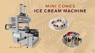 Wafer Ice Cream Cone Making Machine|Ice Cream Snow Cone Maker|Mini Ice Cream Cone|Mini Wafer Cup