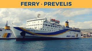 Arrival of ferry PREVELIS in Piraeus (Anek Lines)