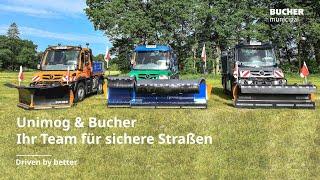 Bucher Municipal - Unimog & Bucher - Ihr Team für sichere Straßen