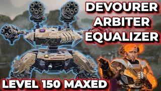 WR - New Titan Devourer Arbiter Equalizer Can Take On Mauler Head On | War Robots