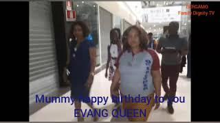 Happy birthday more years more grace  to  you  mummy  evang QUEEN