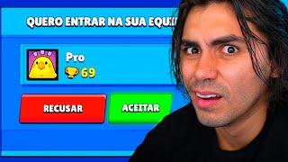 Um " Pro " me convidou pra Equipe... Brawl Stars