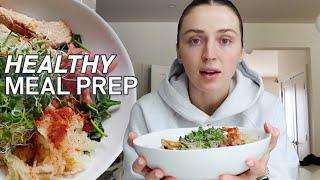 what I eat in a week  healthy meal prep + gut reset