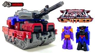 ROUGH?! Transformers LEGACY United G1 UNIVERSE Deluxe Class QUAKE Review