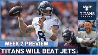 Tennessee Titans WILL BEAT New York Jets, Pressure Aaron Rodgers & Game Predictions