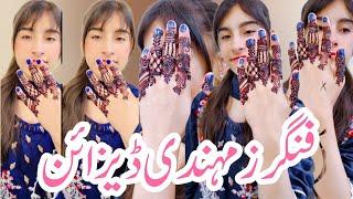 Gorgeous & Unique fingers mehndi Design || Finger Mehndi Art || Latest Trend & Ideas Step-by-step