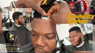 CELEBRITY BARBER haircut tutorials THE HAIRCUT KING Ep 6