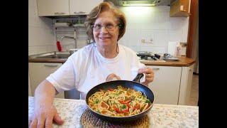 SPAGHETTI CON I PEPERONI - RICETTA DELLA NONNA MARIA