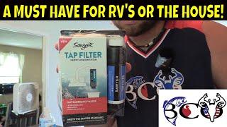 sawyer products 1-2-3 tap filter unboxing and first test! | bco review |