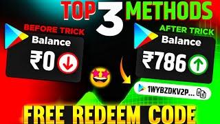 Top 3 - Free Redeem Code App 2024 | Google Play Redeem Code | Free Redeem Code