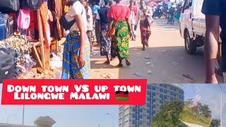 Down town Lilongwe VS Up town Lilongwe Malawi 