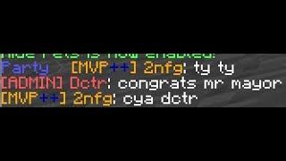 Dctr calls me a cheater but sells me his space helmet anyways (Hypixel Skyblock)