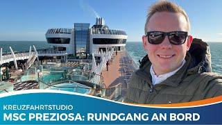 Das sind die Highlights der MSC Preziosa im Rundgang