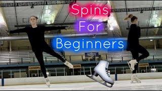 Tips & Tricks on Basic Figure Skating Spins | Lessons With Eye Katie