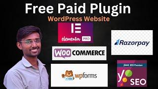 Free Paid Plugin Pro ll Elementor Pro Free in WordPress Website Free Plugin Pro