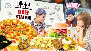 Quán Ăn Vạn Món tại Chef Station Có Ngon Như Lời Đồn !? | HEAVY Food Tour