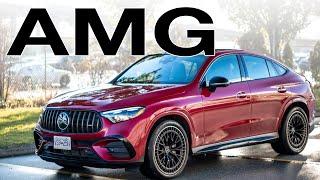 2024 Mercedes AMG GLC 43 Coupe Review - 2 Less Cylinders BUT There's a Plaque!