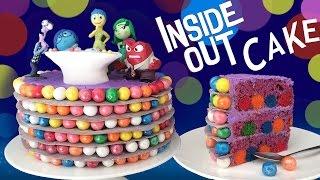 INSIDE OUT CAKE How To Cook That Ann Reardon Disney Pixar Movie Cake