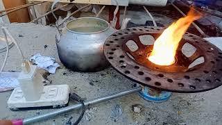 paano gumawa ng oil stove burner