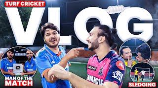 One slogger won the man of the match | Turf Cricket vlog-2 |@Shubhamgaur09 @ayootaran