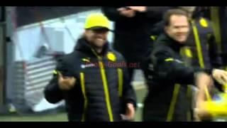 Milos Jojic Debut GOAL After 12 secs ~ Borussia Dortmund 4-0 Eintracht Frankfurt