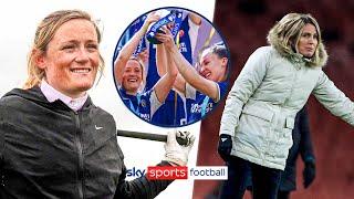 Erin Cuthbert reacts to new Chelsea boss Sonia Bompastor while showing us her golf skills!