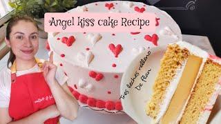 pastel Beso de Ángel | Angel kiss Cake Recipe #besodeangel #flan #tresleches