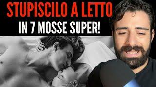 come fare IMPAZZIRE UN UOMO a LETTO! (7 trucchi)