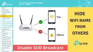 Hide Your WiFi Network Name (SSID) in TP-Link Router