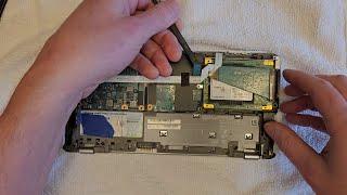 Sony Vaio P Series VGN-P90HS Teardown: Factory SSD upgrade + Windows install