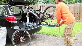 veloboy - bike rack inside the car