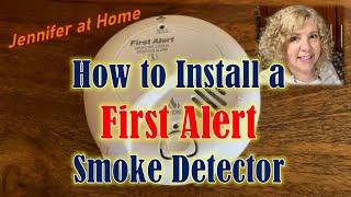 How to Replace First Alert Smoke Detector, Standard and Smoke & Carbon Monoxide Alarm, AC Powered