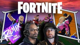 Eminem & Snoop Dogg React to the Fortnite Remix Finale Live Event!