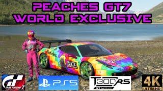 World Exclusive....!!! Peaches aka Mrs Desi Stig races in the Ferrari 458 Gr.4 on GT7