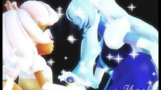 [Steven Universe animation] Sapphire + Padparadscha FUSION