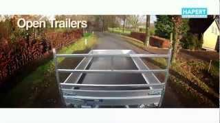 HAPERT Open trailers